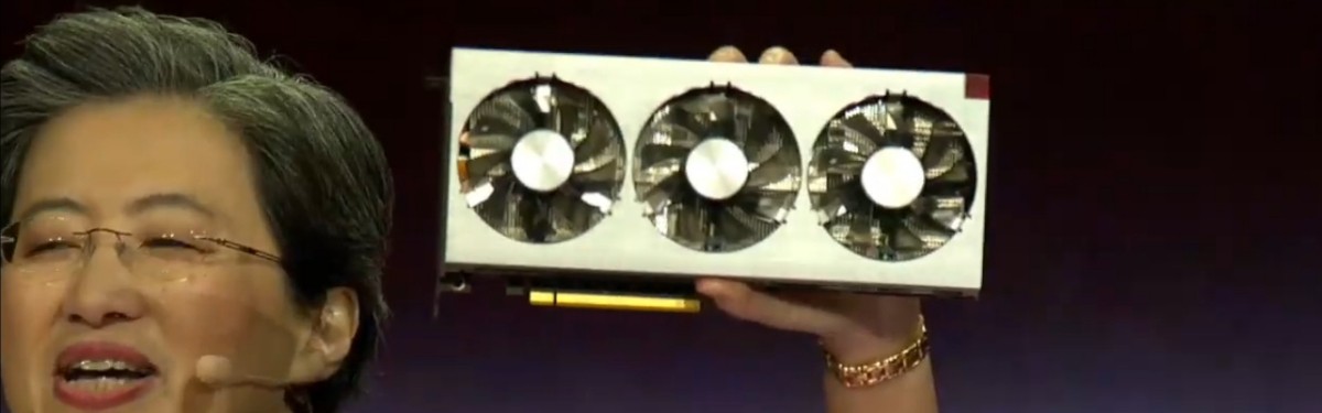 [CES 2019] AMD показала видеокарту нового поколения – Radeon VII