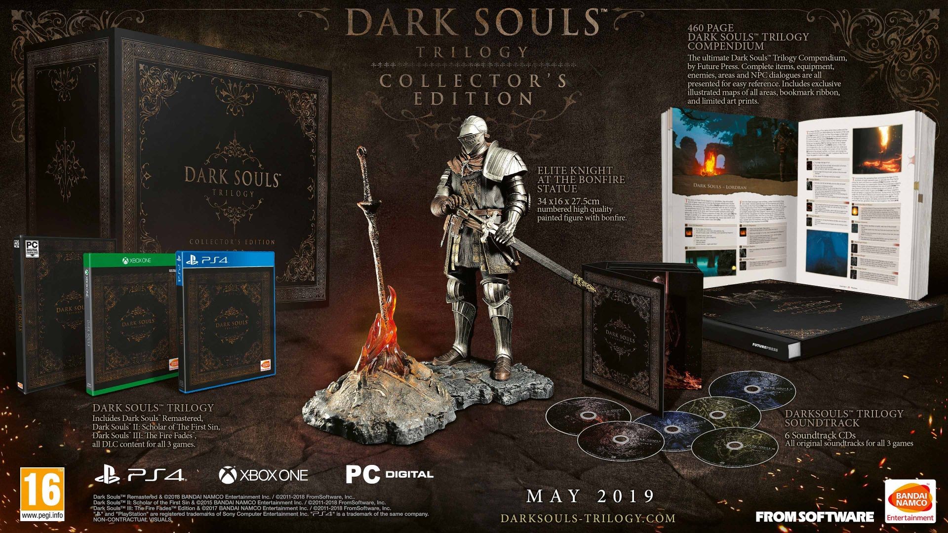 Dark Souls Trilogy — Открыт предзаказ европейского коллекционного издания