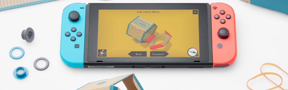 Nintendo анонсировала новый набор Labo — он превращает Switch в VR-шлем