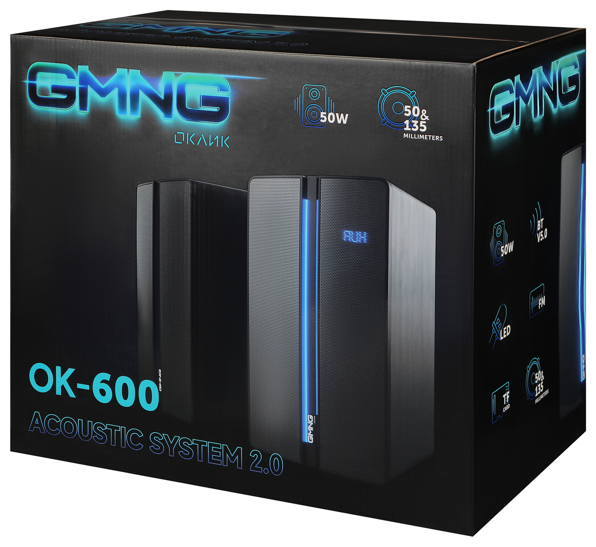 Обзор акустической системы GMNG OK-600