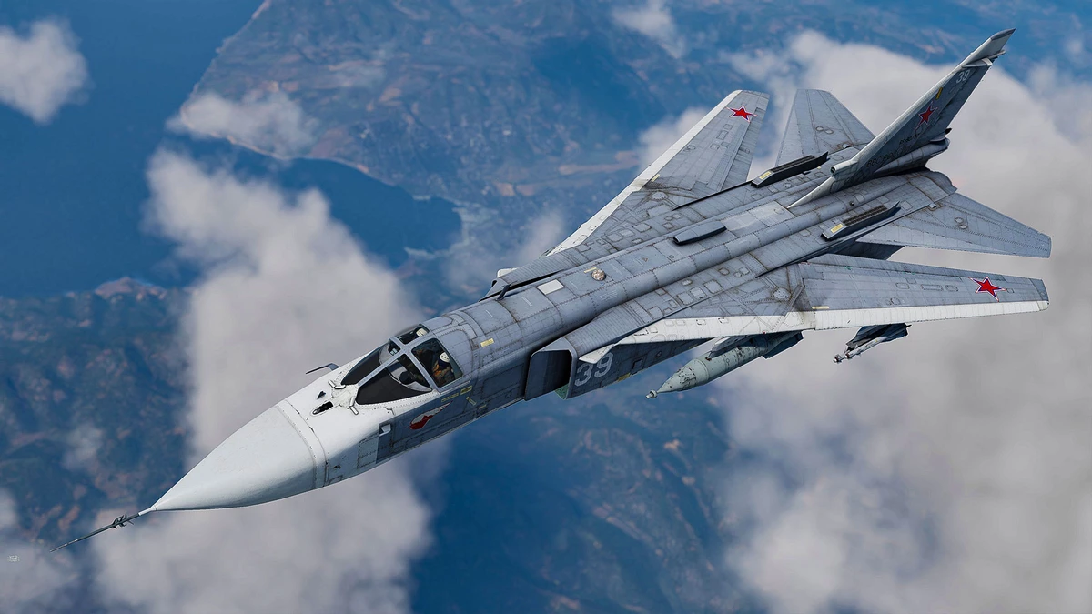 Советский бомбардировщик Су-24М поступил на вооружение в War Thunder Советский бомбардировщик Су-24М поступил на вооружение в War Thunder