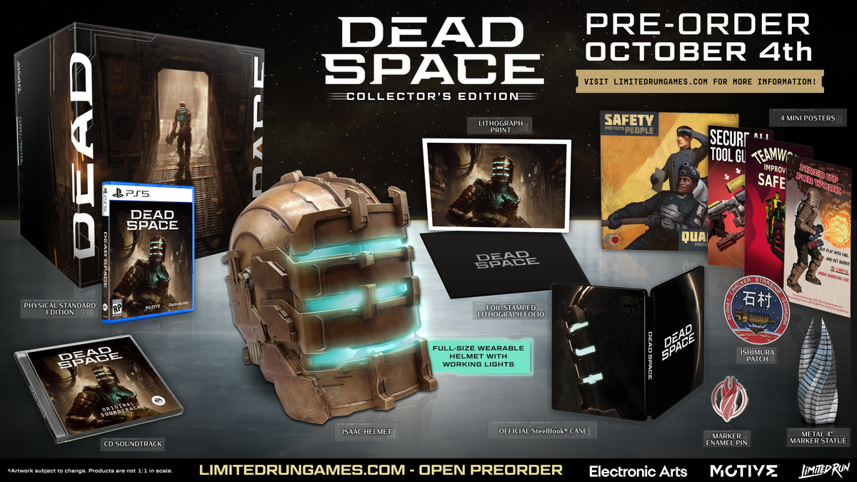 Представлено коллекционное издание ремейка Dead Space от Limited Run Games