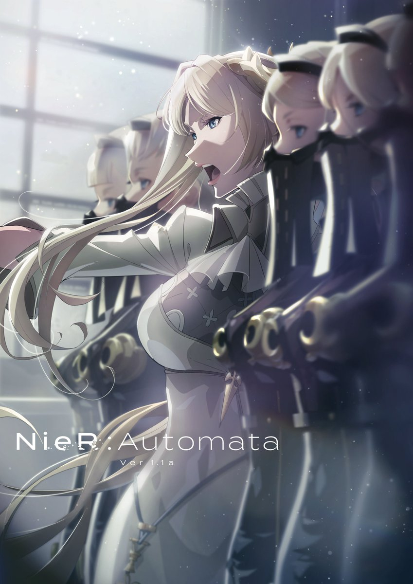 Командор в новом трейлере аниме NieR: Automata Ver1.1a