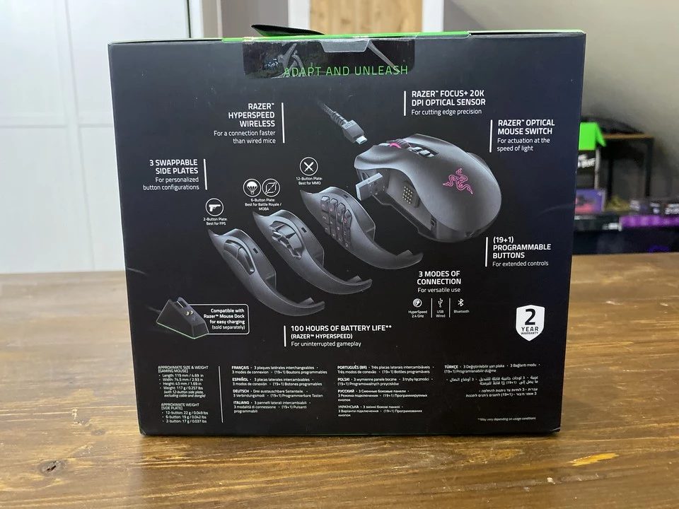 Обзор Razer Naga Pro