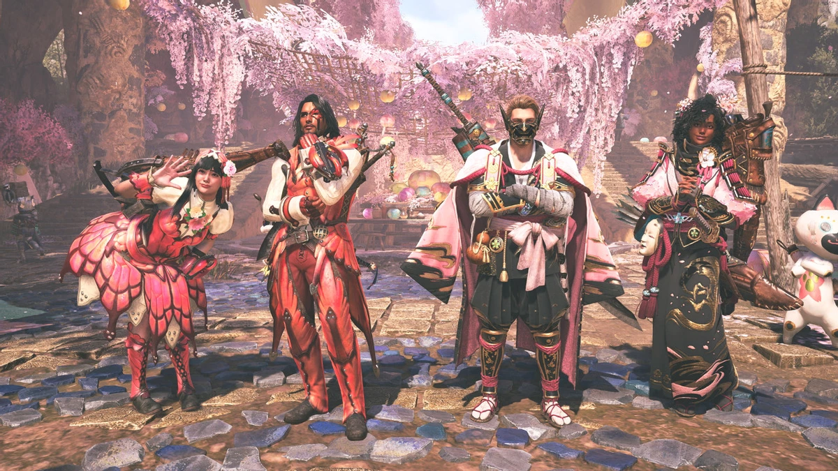 В Monster Hunter Wilds пройдет весенний фестиваль цветения сакуры