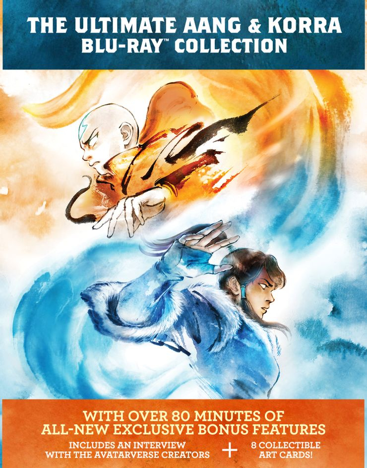 Анонсировано коллекционное издание Avatar: The Last Airbender и Legend of Korra на Blu-ray