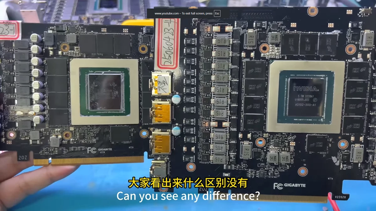 Скамеры продают RTX 3090 и 3080 под видом RTX 4090 Скамеры продают RTX 3090 и 3080 под видом RTX 4090