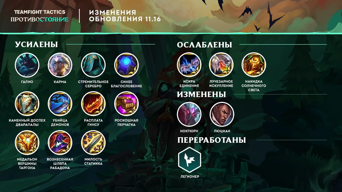 League of Legends - Верховные ведьмы и Старые боги в патче 11.16