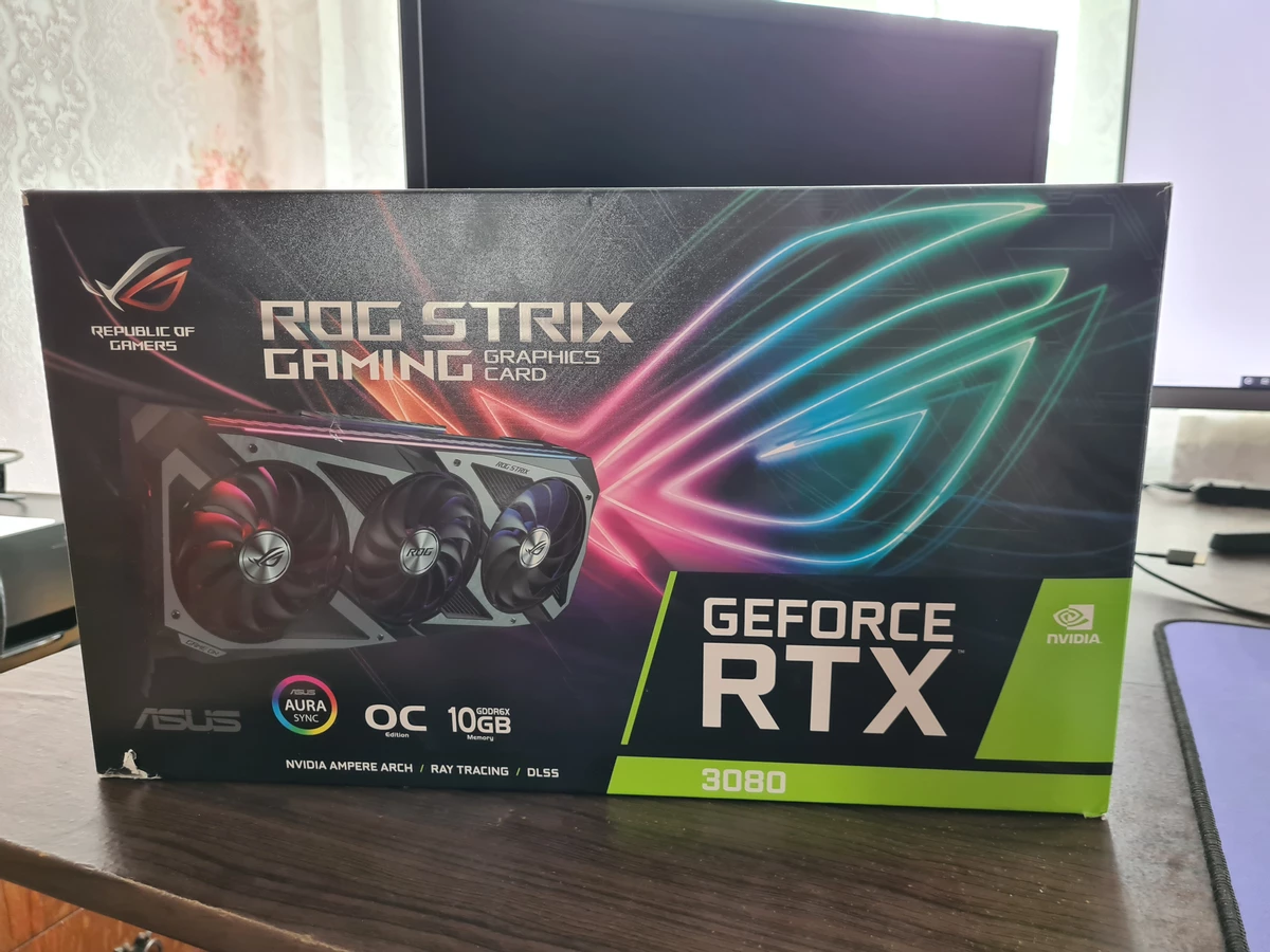 [Обзор] ASUS ROG Strix RTX 3080 - Великолепная видеокарта, которую очень сложно купить