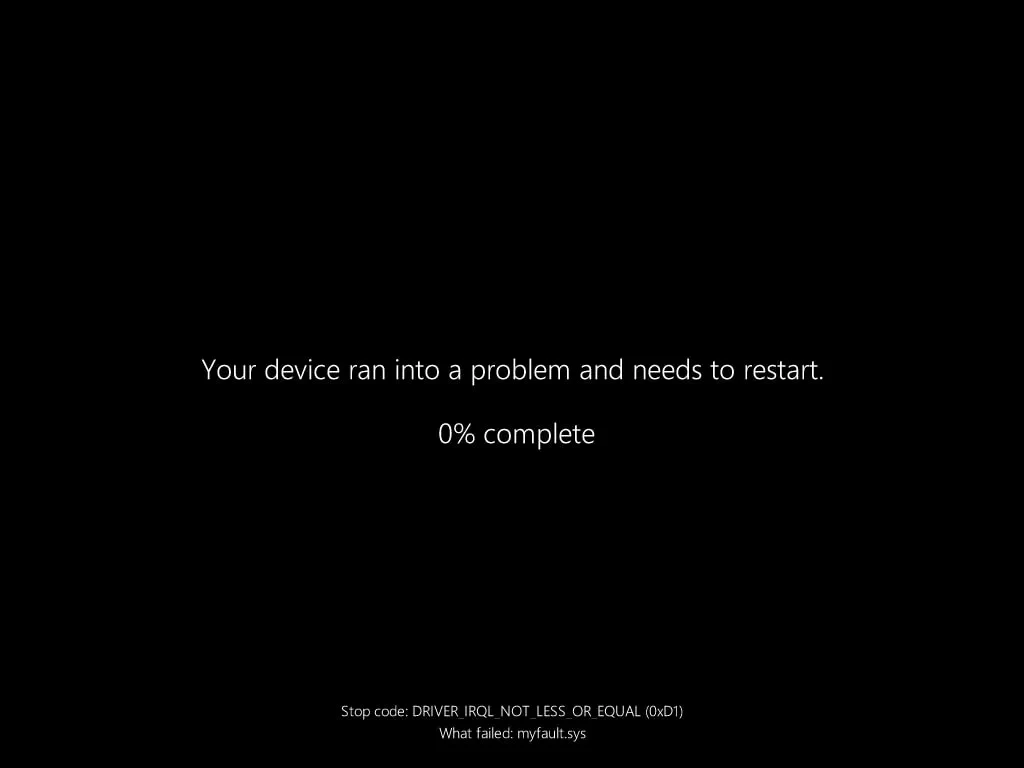 Ушла эпоха: Microsoft меняет цвет экрана смерти Ушла эпоха: Microsoft меняет цвет экрана смерти