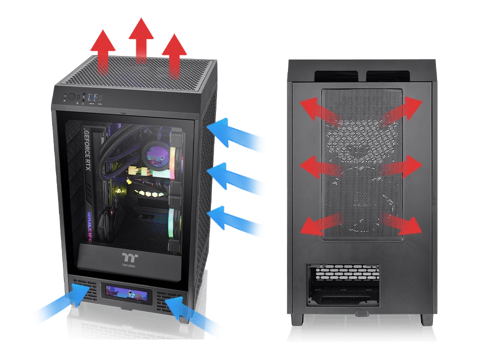 Корпус Thermaltake The Tower 200 Mini — компактное великолепие