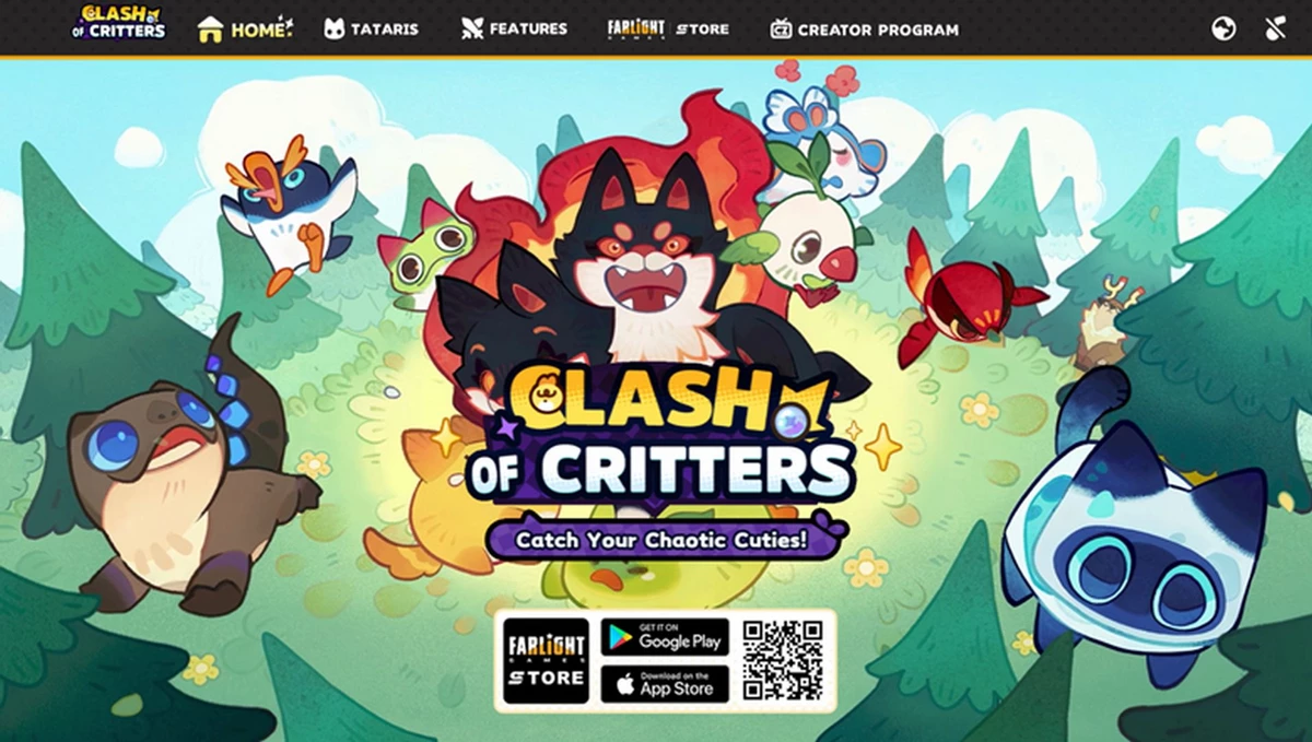 Пополнение через веб-магазин игры Clash of Critters