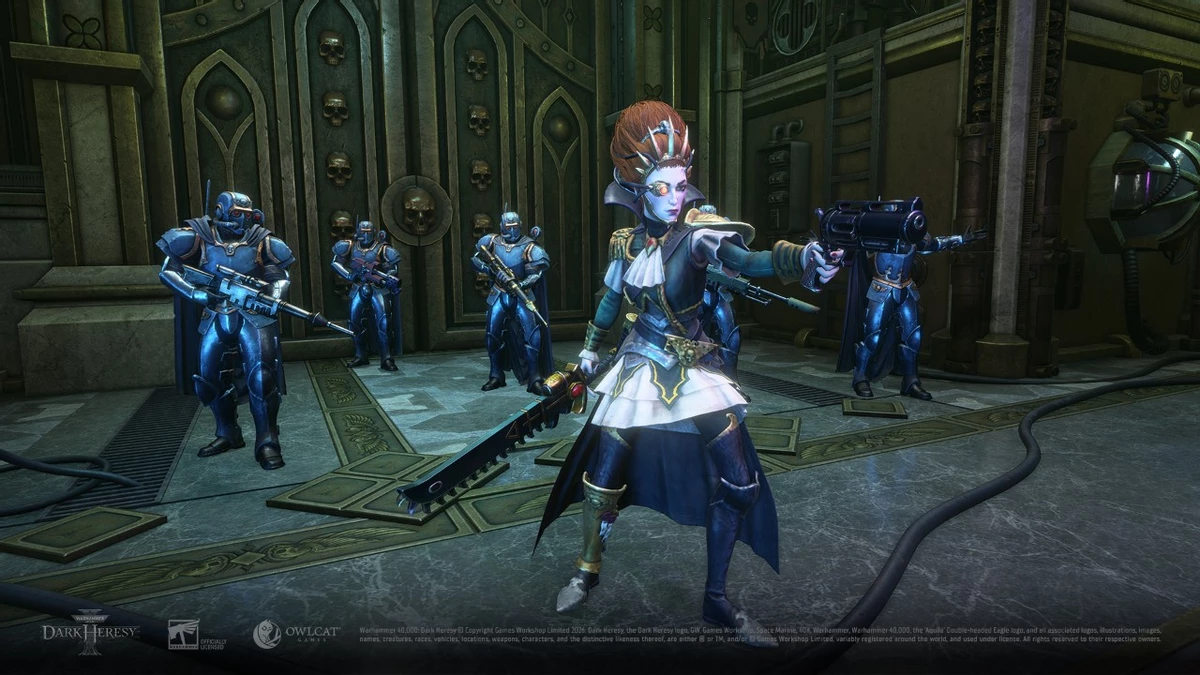 Warhammer 40,000: Dark Heresy не обошлась без лорда-капитана Warhammer 40,000: Dark Heresy не обошлась без лорда-капитана
