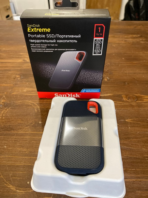 Обзор SanDisk Extreme Portable SSD 1Tb