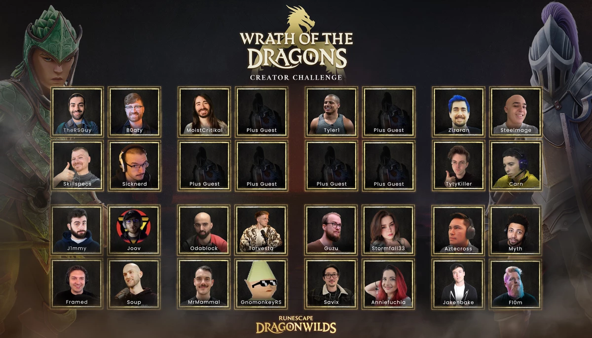 RuneScape: Dragonwilds to host 32-streamer dragon hunt