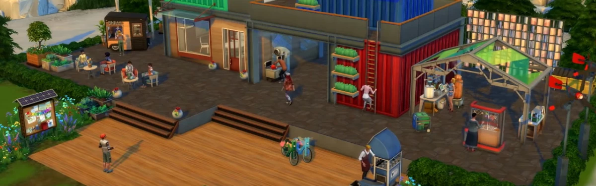 The Sims 4 - Трейлер расширения “Экологичная жизнь” The Sims 4 - Трейлер расширения “Экологичная жизнь”