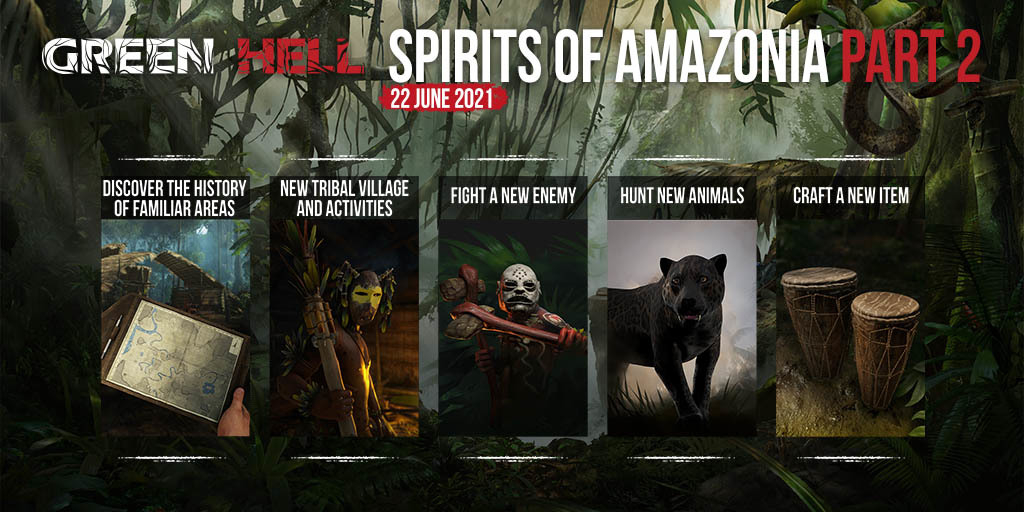 Green Hell - Вторая часть “Spirits of Amazonia” выйдет уже в июне