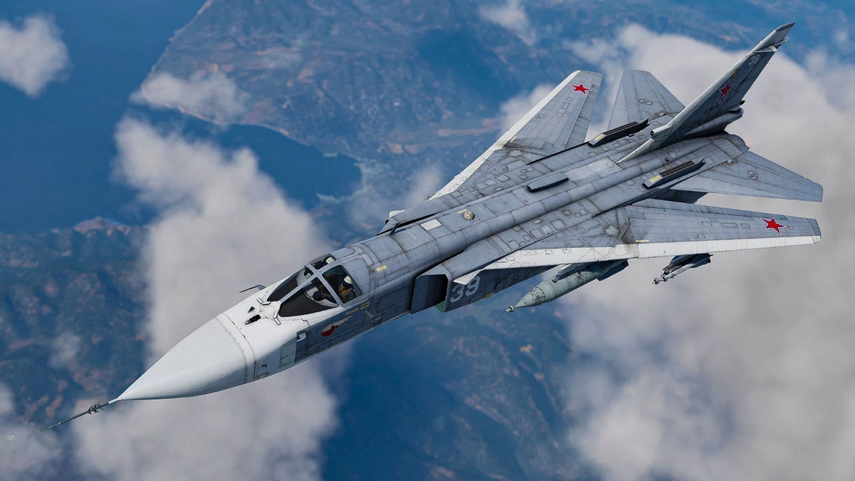 Советский бомбардировщик Су-24М поступил на вооружение в War Thunder Советский бомбардировщик Су-24М поступил на вооружение в War Thunder