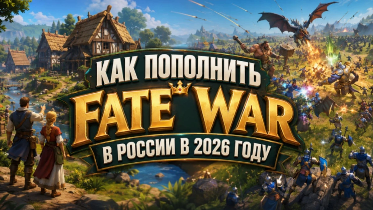 Как пополнить Fate War в России в 2026 году