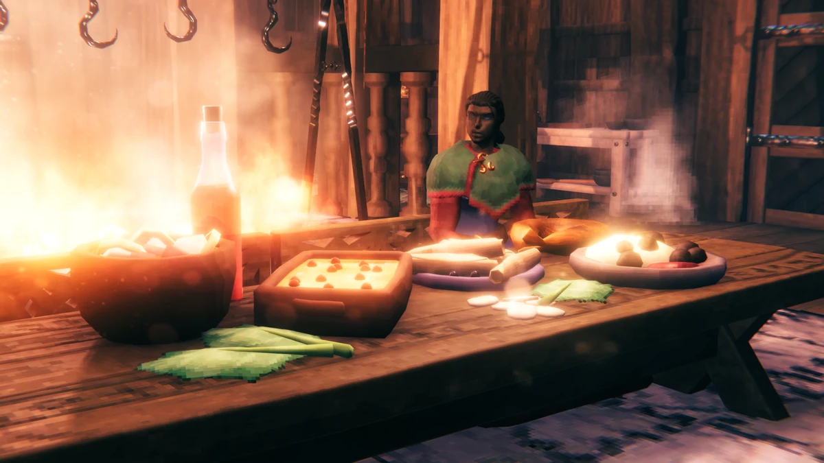 Игроки Valheim получат фрикадельки и подъемные мосты Игроки Valheim получат фрикадельки и подъемные мосты