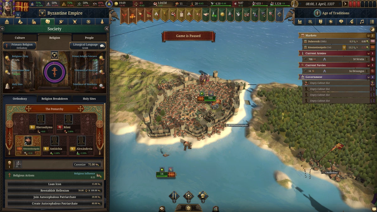 Возрождение Восточного Рима: обзор дополнения Europa Universalis 5: Fate of the Phoenix Возрождение Восточного Рима: обзор дополнения Europa Universalis 5: Fate of the Phoenix
