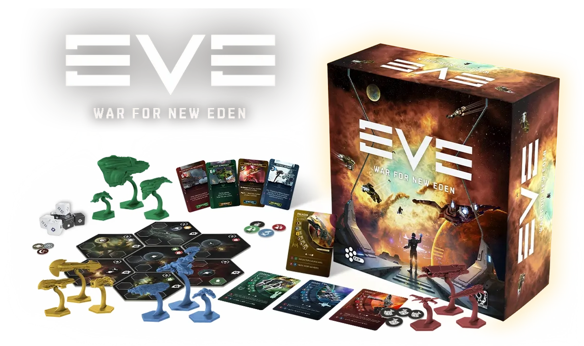  EVE Online станет настольной игрой — нужную для EVE: War for New Eden сумму собрали за час