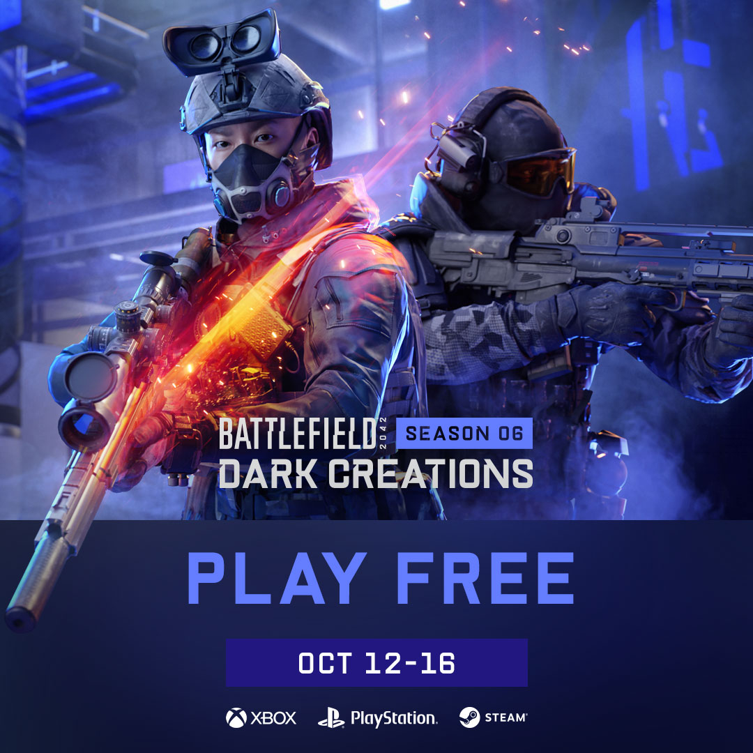 Шутер Battlefield 2042 будет бесплатным с 12 по 16 октября