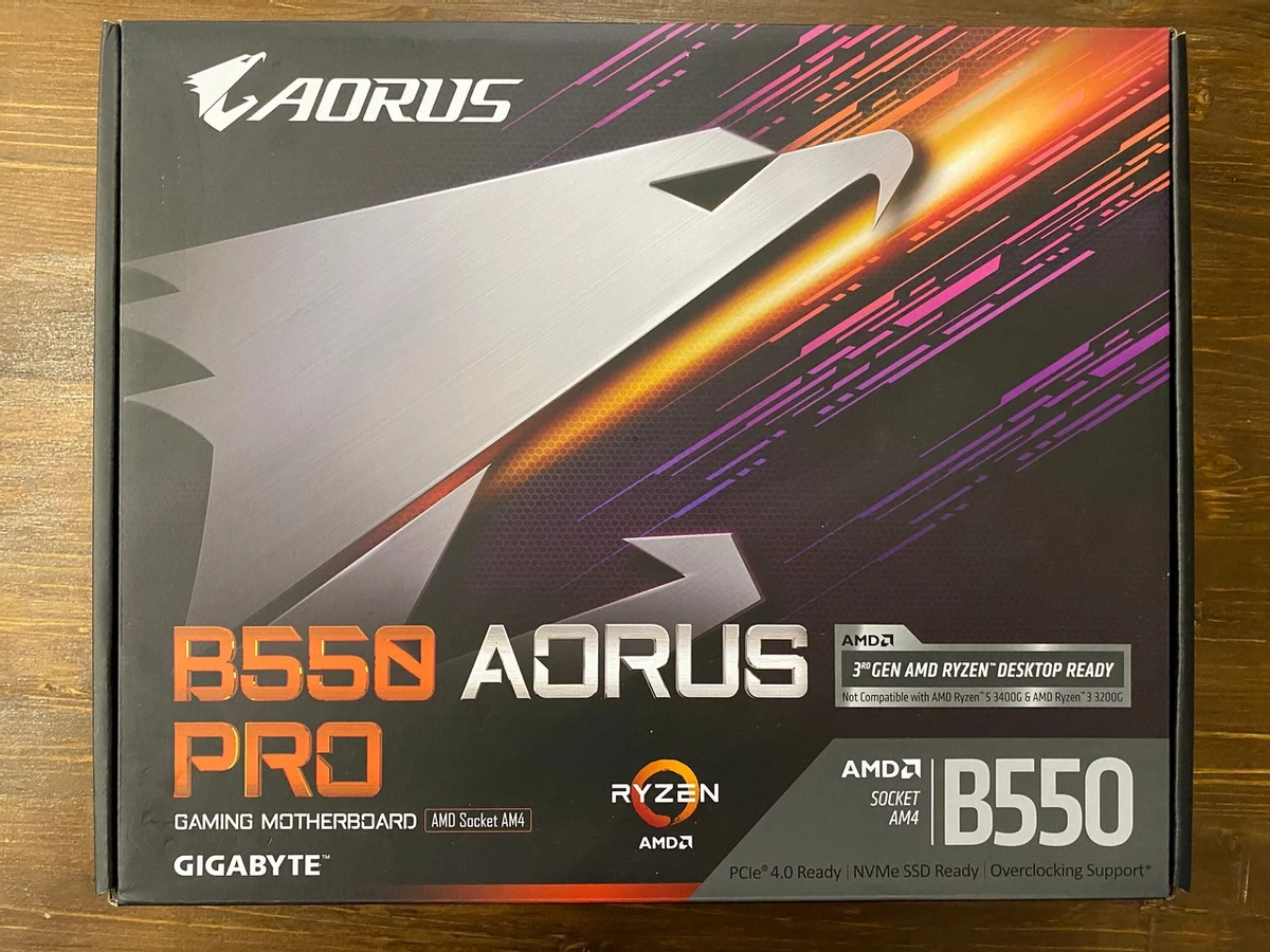 Материнская плата GIGABYTE B550 AORUS PRO — новое поколение матплат для нового поколения процессоров