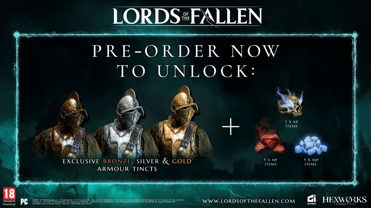 Экшен-RPG Lords of the Fallen на UE5 выйдет в октябре