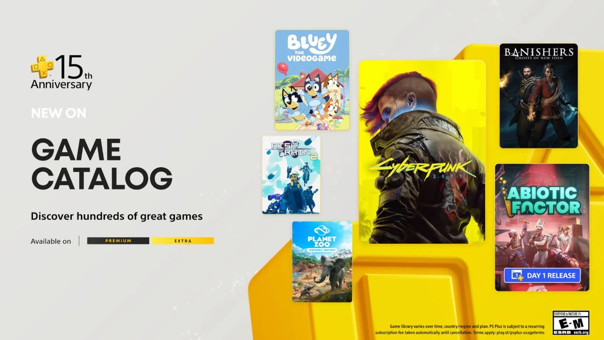 Подписчикам PlayStation Plus «Экстра» и «Премиум» бесплатно отдают Cyberpunk 2077, New World на подходе Подписчикам PlayStation Plus «Экстра» и «Премиум» бесплатно отдают Cyberpunk 2077, New World на подходе