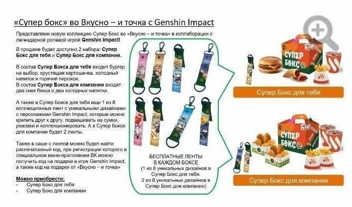 Genshin Impact придёт во «Вкусно – и точка»: инсайдеры раскрыли грядущую коллаборацию Genshin Impact придёт во «Вкусно – и точка»: инсайдеры раскрыли грядущую коллаборацию