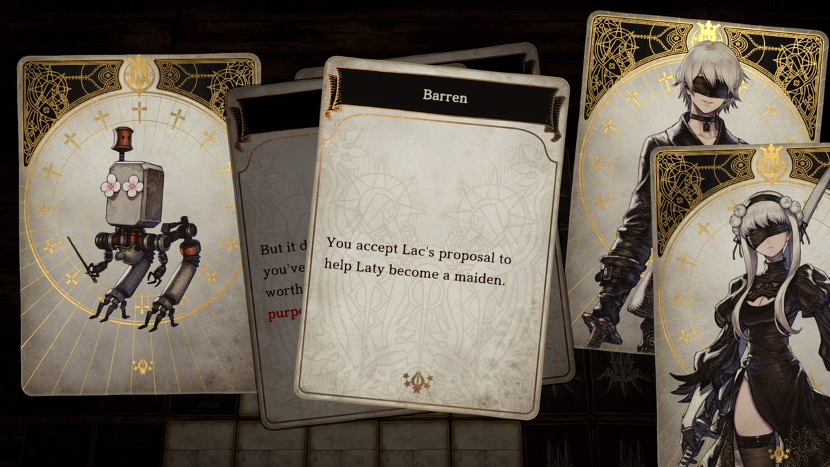 Состоялся релиз ролевой ККИ от Square Enix  — Voice of Cards: The Forsaken Maiden