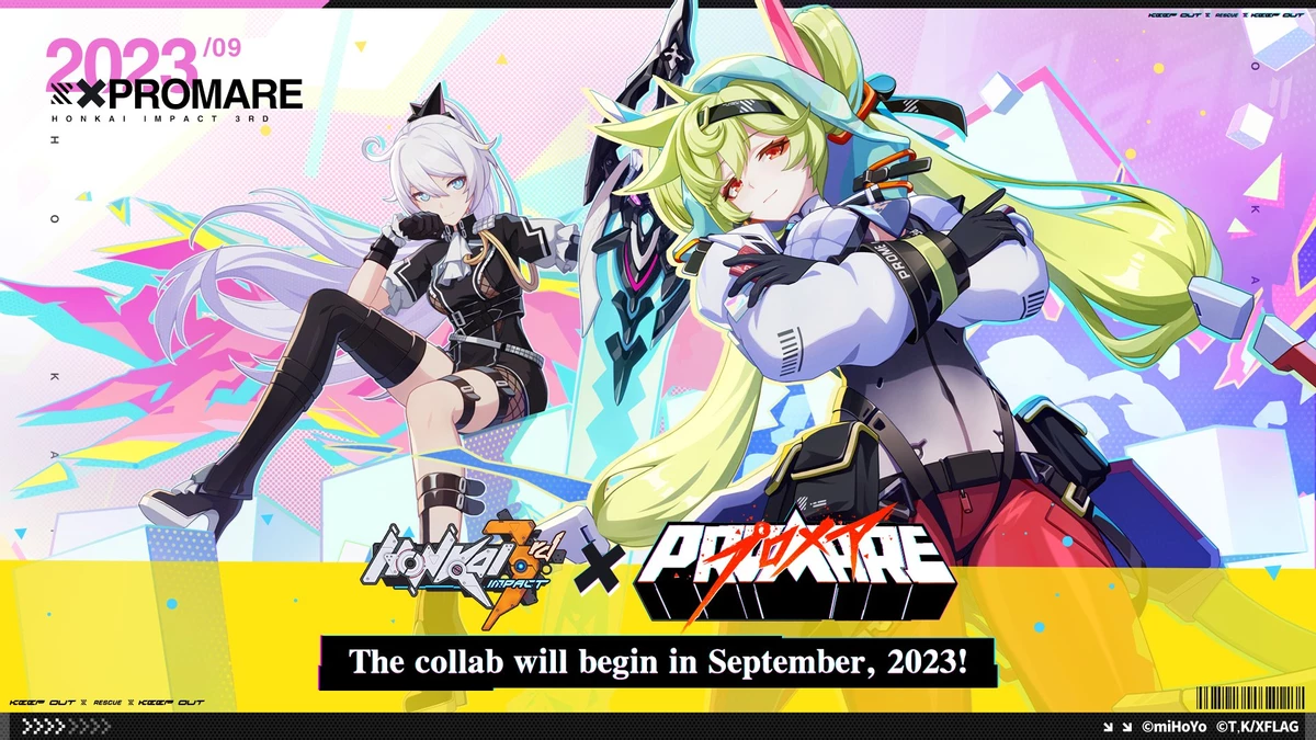 Honkai Impact 3rd готовится к коллаборации с аниме Промар” Honkai Impact 3rd готовится к коллаборации с аниме Промар”