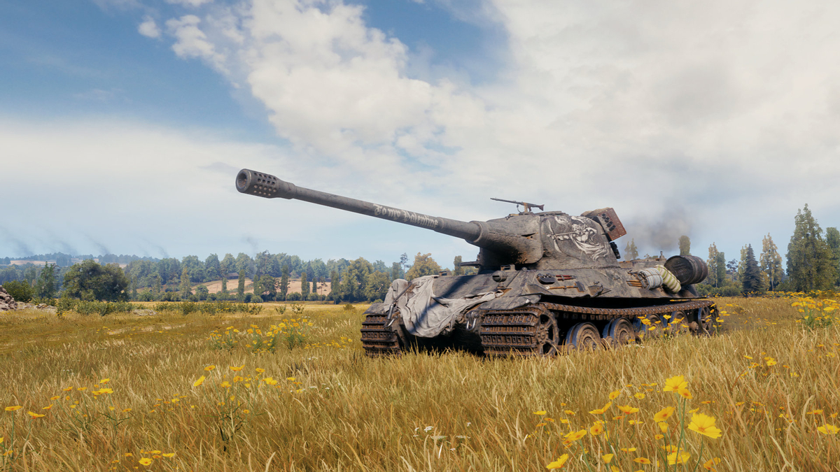 World of Tanks - Особенности танка 122 TM и стили ко Дню влюбленных