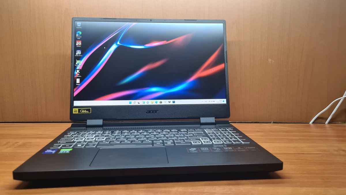 Обзор игрового ноутбука Nitro 5 от Acer c Core i7-12700H и мобильной RTX 3060