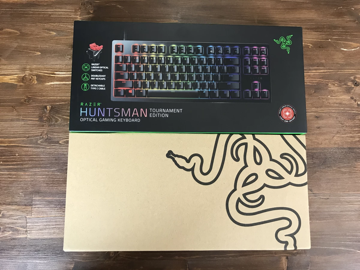 Razer Huntsman Tournament Edition: игровая клавиатура с оптическими переключателями для киберспорта