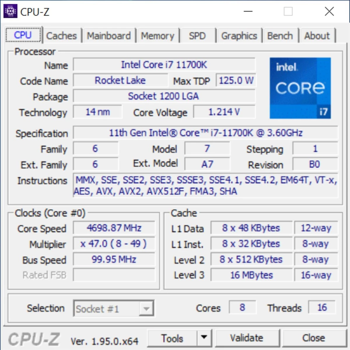 Еще один ранний обзор Intel Core i7-11700K выложили в сеть Еще один ранний обзор Intel Core i7-11700K выложили в сеть