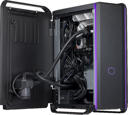 Cooler Master представил настольные ПК со встроенным жидкостным охлаждением - Cooling X