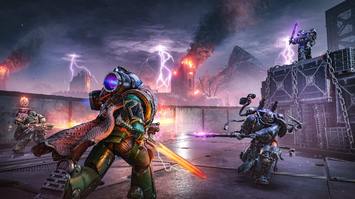 Разработчики Warhammer 40,000: Space Marine 2 как следует закрутили гайки в нескольких режимах Разработчики Warhammer 40,000: Space Marine 2 как следует закрутили гайки в нескольких режимах