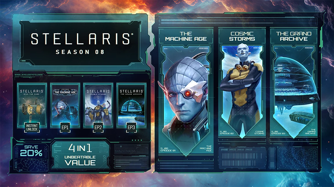 Космическая стратегия Stellaris получит новое дополнение The Machine Age в мае Космическая стратегия Stellaris получит новое дополнение The Machine Age в мае