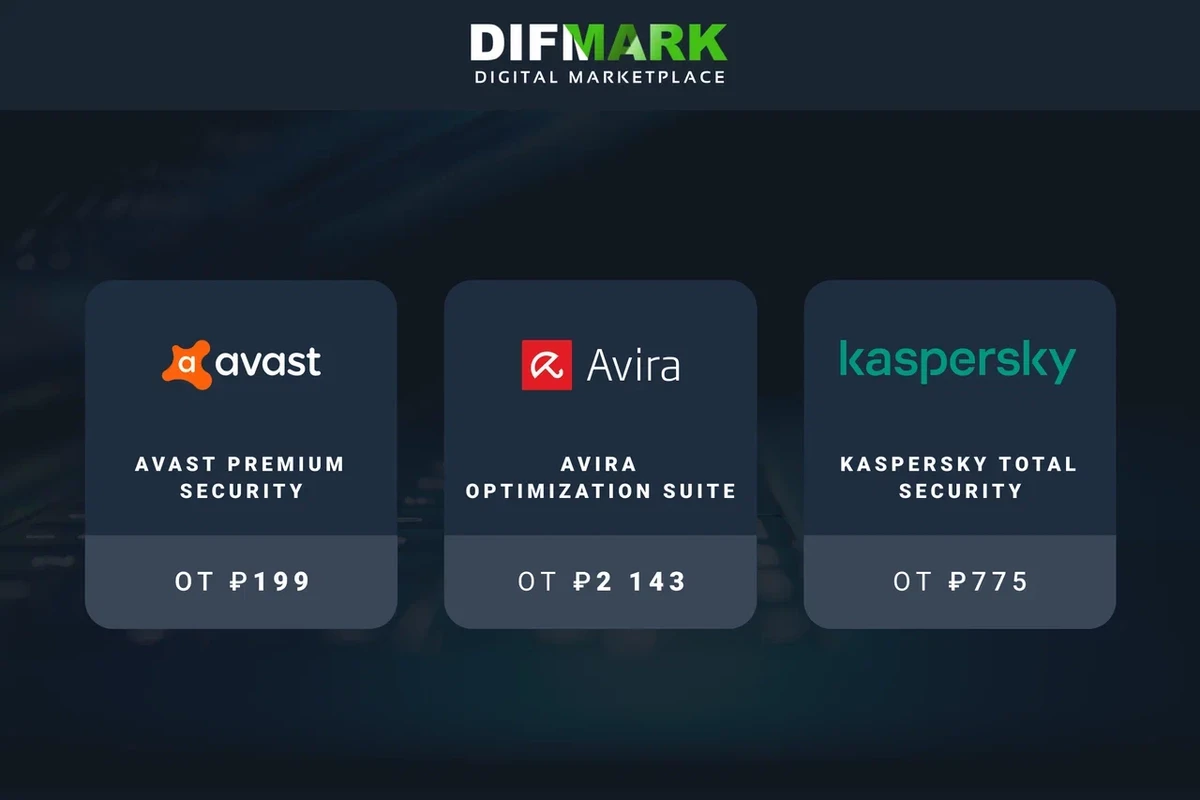 Покупайте программное обеспечение на Difmark 