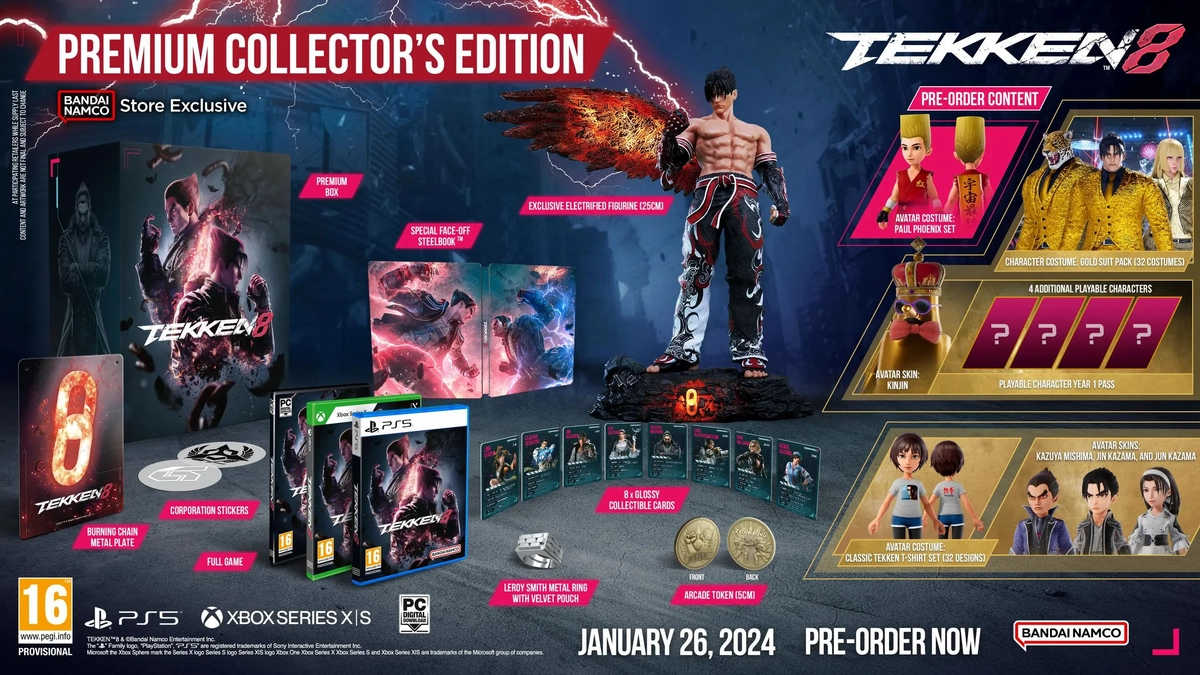 Tekken 8 наконец-то получила официальную дату релиза и новый трейлер