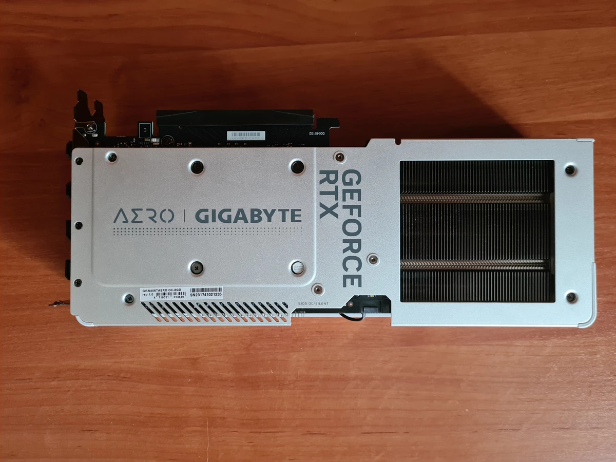 Обзор Gigabyte GeForce RTX 4060 Ti AERO OC