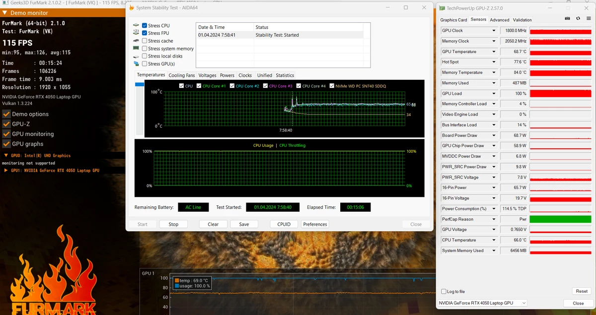 Обзор ноутбука Nitro V15 от Acer — i5-13420H и RTX 4050 в компактном корпусе