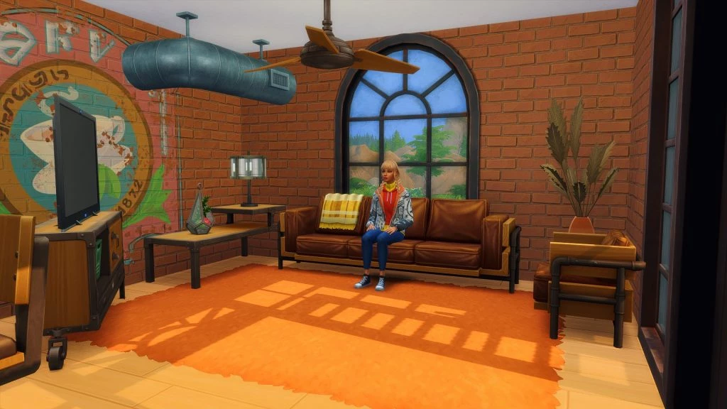 Игра Sims 4 дополнена комплектом для обустройства дома в стиле Loft