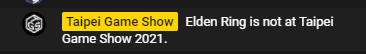 [Официально] Elden Ring - Новостей о игре на Taipei Game Show не будет
