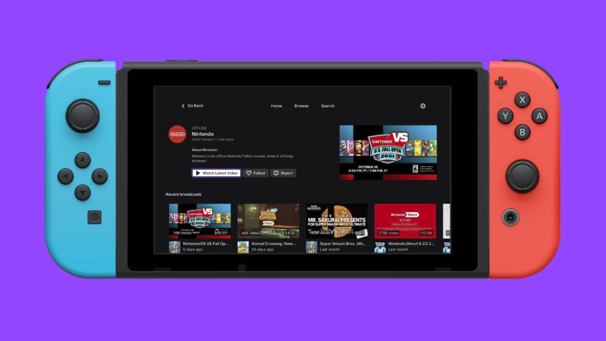 Twitch покидает Switch