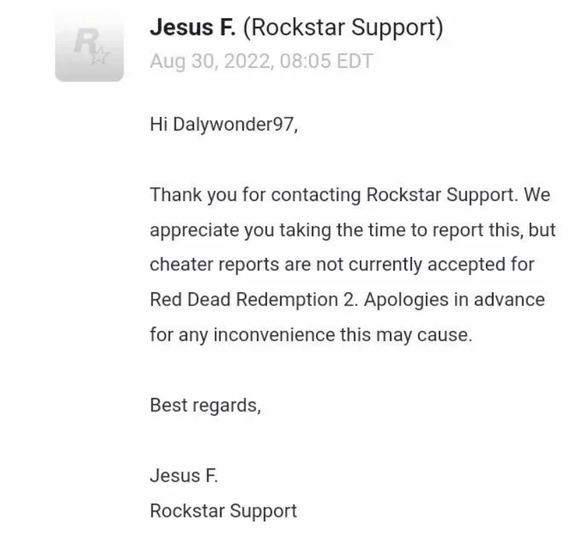 Читеры у Rockstar в почете — студия отказывается их банить