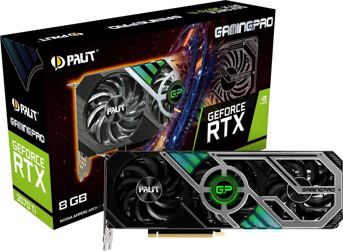 [Computex 2021] Palit анонсирует видеокарты GeForce RTX 3080 Ti и RTX 3070 Ti серий GameRock и GamingPro