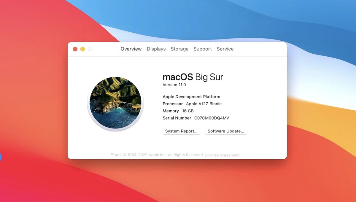 Представлена MacOS Big Sur и маки на процессоре Apple 